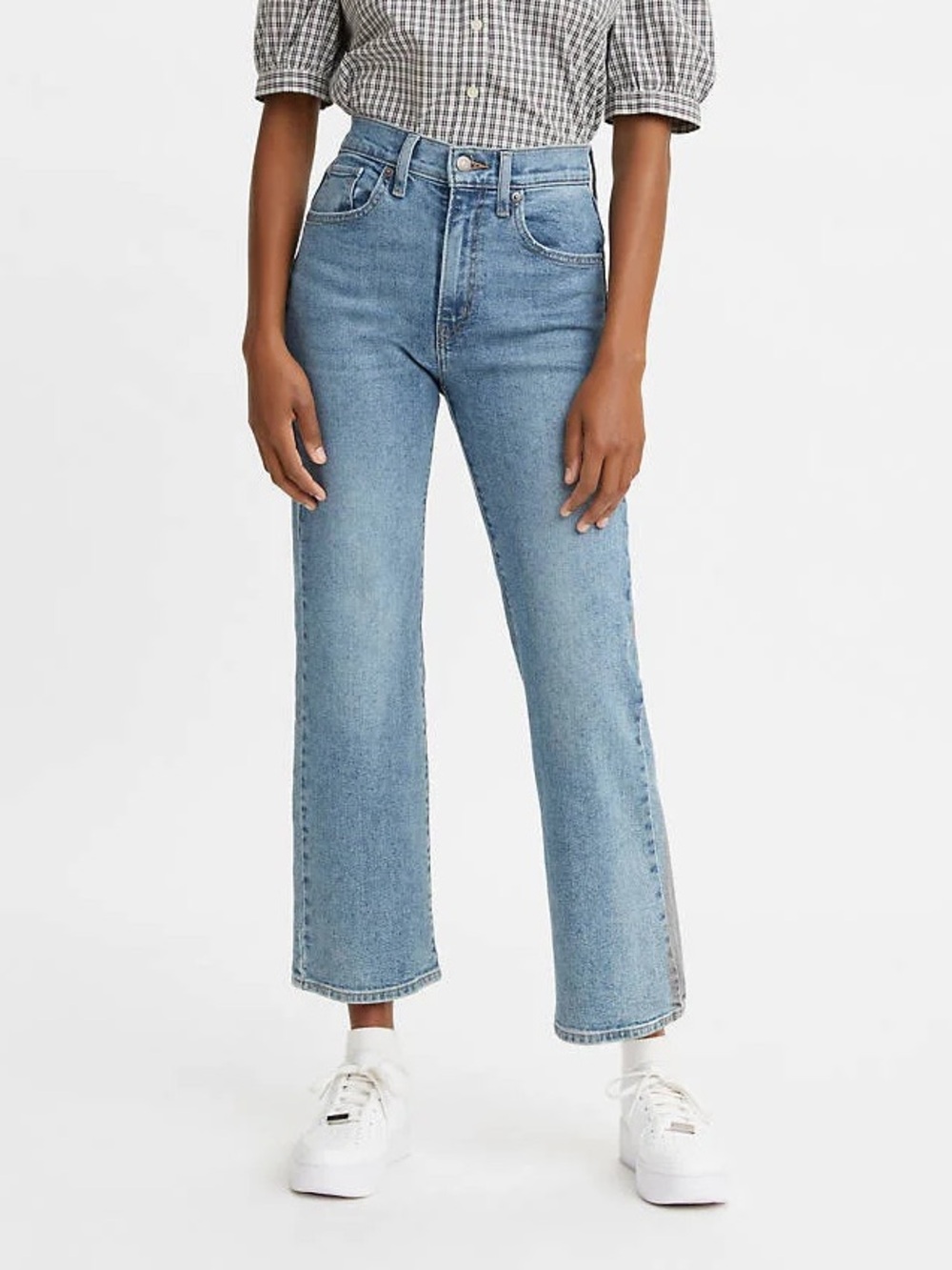 Levi’s High Waisted Crop Flare Jeans